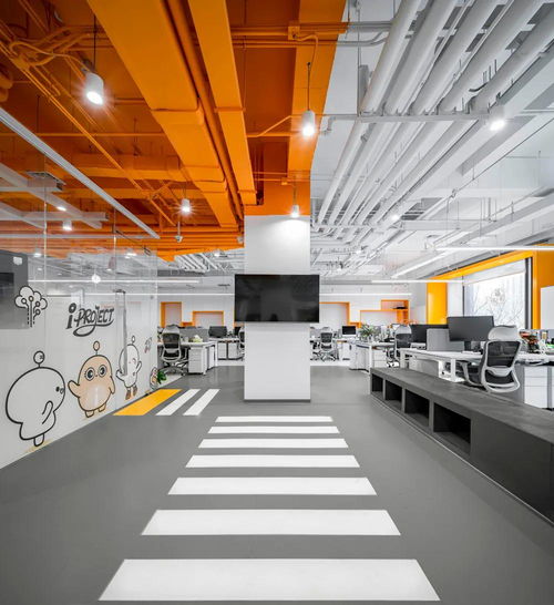 互联网科技公司办公室装修案例 如何通过逼格彰显计算机服务